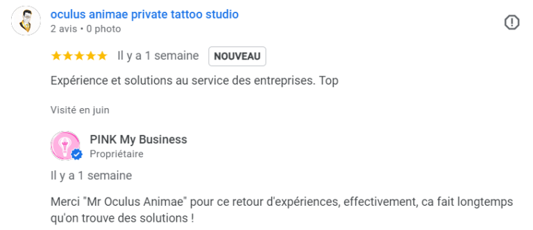 solutions clefs en main pour chef d entreprise - accompagnement du dirigeant - optimisations Marie PINK My Business Colmar Alsace retours et avis clients